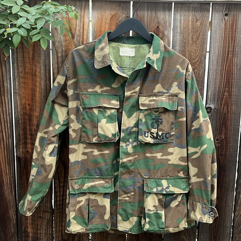 USMC Military Rip Stop Field Jacket.size small.❤️